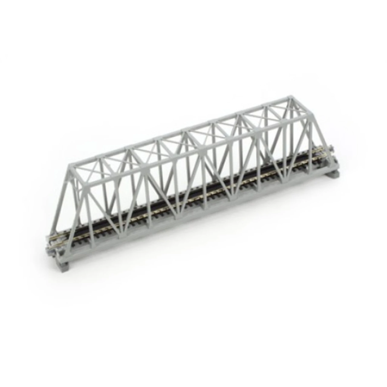 Kato 20-433 - 248mm (9-3/4") Single Truss Bridge Silver - N Scale 1 Kato 20-433 - 248mm (9-3/4") Single Truss Bridge Silver - N Scale