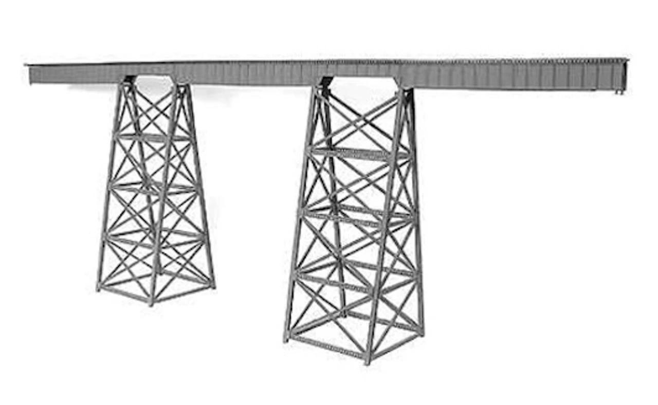 Micro Engineering 75-519 - Tall Steel Viaducts Standard Bridge, 320ft - N Scale 1 Micro Engineering 75-519 - Tall Steel Viaducts Standard Bridge, 320ft - N Scale
