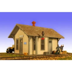 Monroe Models 2210 - The Hickson Depot - HO Scale Kit