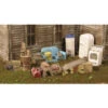 Monroe Models 2302 - Back Yard Junk Unpainted Metal - HO Scale