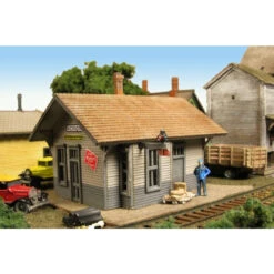 Monroe Models 9210 - Hickson Depot - N Scale Kit