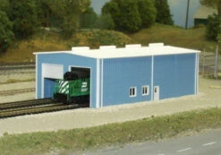 Pikestuff 541-8007 - Stall Enginehouse - N Scale Kit