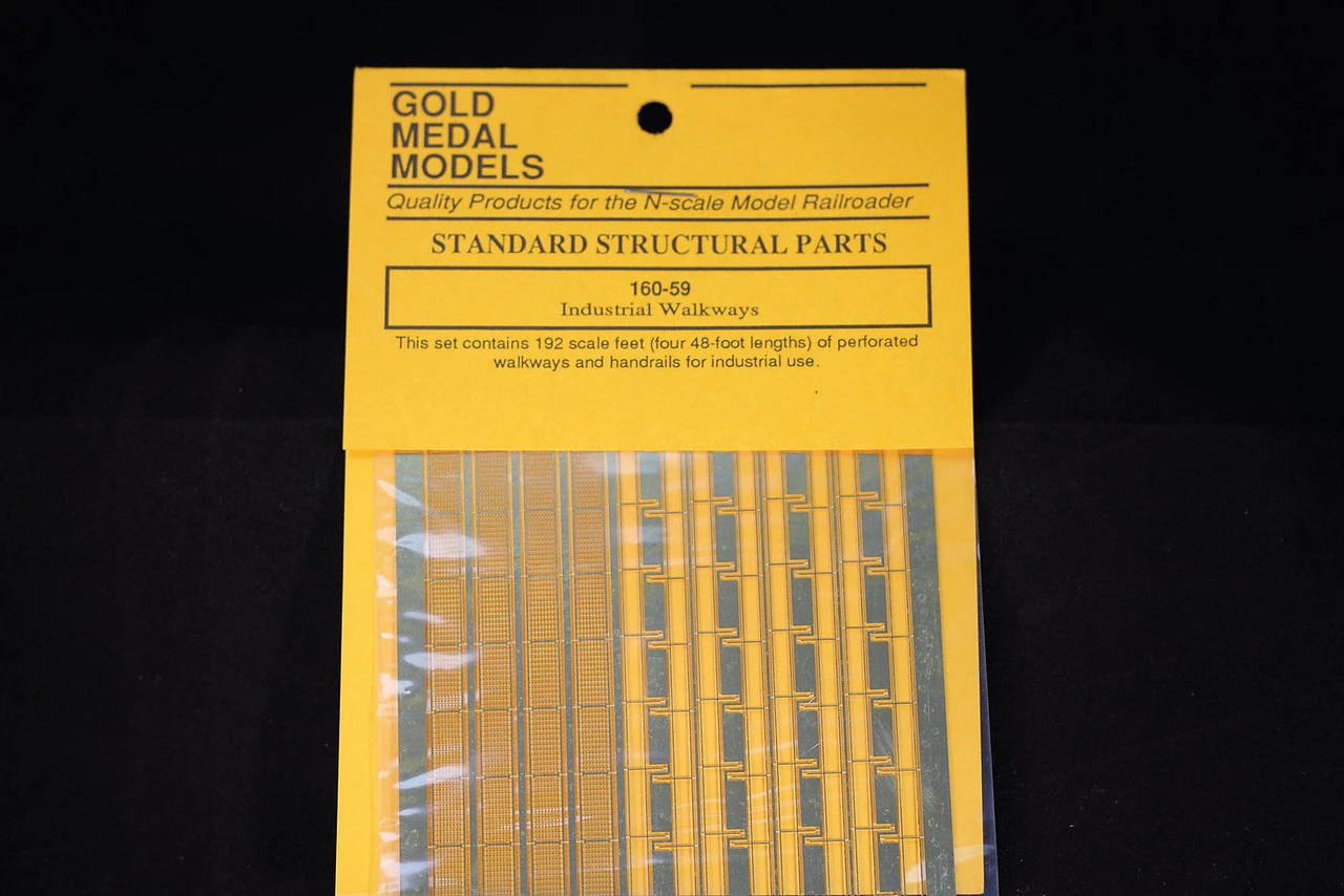 Gold Medal Models 160-59 - Industrial Walkways - N Scale 1 Gold Medal Models 160-59 - Industrial Walkways - N Scale