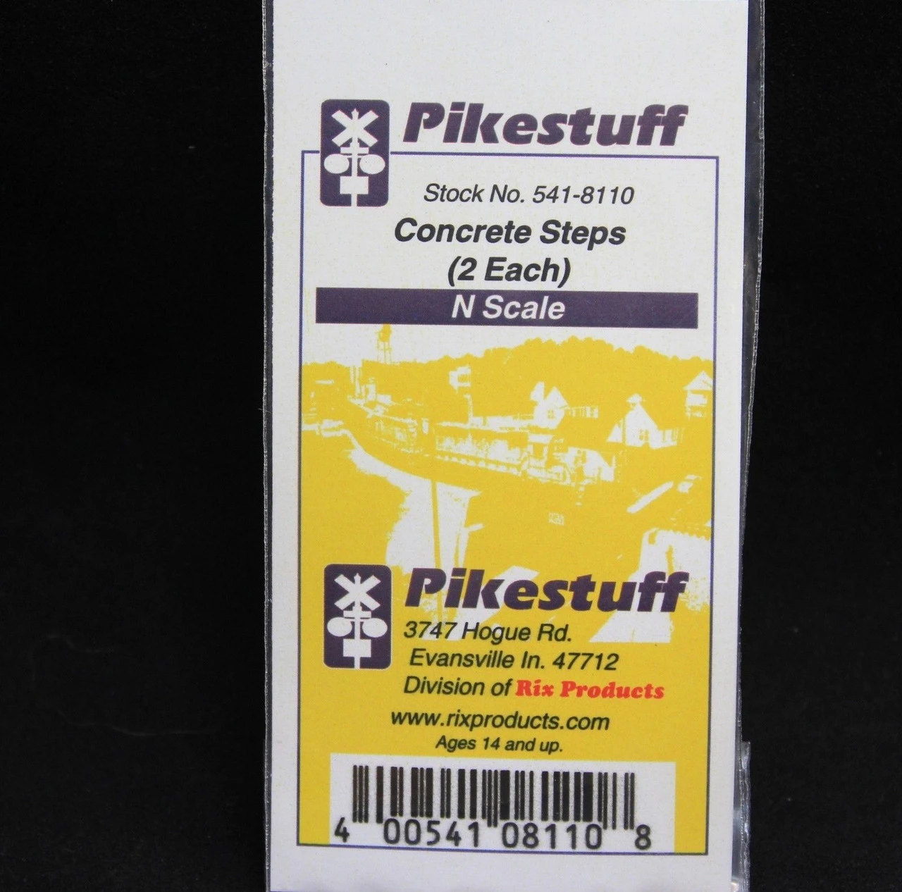Pikestuff 541-8110 - Concrete Steps (2 Each) - N Scale Kit 1 Pikestuff 541-8110 - Concrete Steps (2 Each) - N Scale Kit