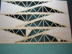 RslaserKits - RSL 3304 - 80' Span Trusses N Scale