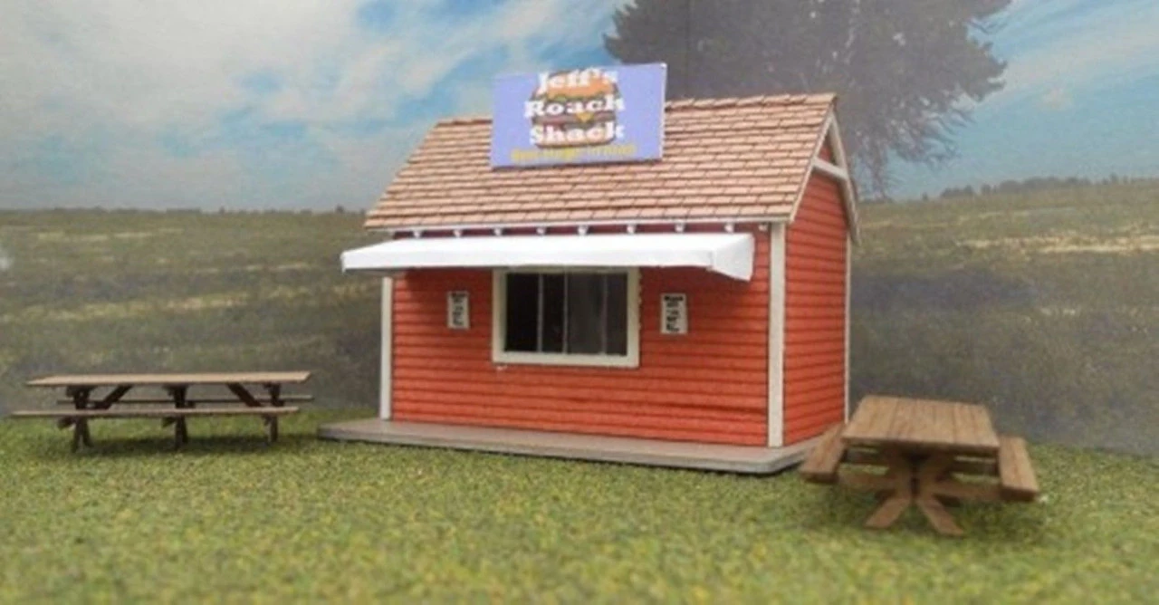 RslaserKits 3046 - Jeff’s Roach Shack - N Scale Kit 1 RslaserKits 3046 - Jeff’s Roach Shack - N Scale Kit