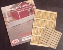 Osborn Models 3087 - Concrete Barriers - N Scale
