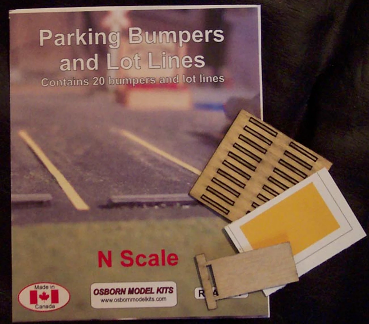 Osborn Models 3097 - Parking Bumpers - N Scale 1 Osborn Models 3097 - Parking Bumpers - N Scale