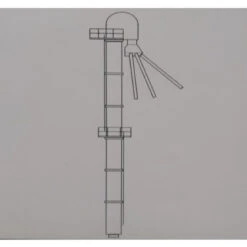 Rix Products 628-0407 - 90' Grain Elevator - HO Scale