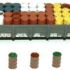 Tichy Train Group 8212 - 55 Gallon Drums - HO Scale