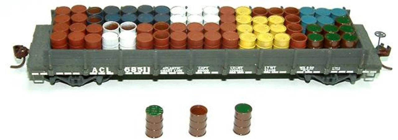 Tichy Train Group 8212 - 55 Gallon Drums - HO Scale 1 Tichy Train Group 8212 - 55 Gallon Drums - HO Scale