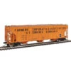 Walthers Proto 920-106158 - 55' Evans 4780 Cubic Foot 3-Bay Covered Hopper Famers Co-op Association (USLX) 26720 - HO Scale