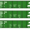 Accurail 37764 - 41' Steel Gondola - 3 Pack Burlington Northern (BN) 554419, 554467, 554492 - HO Scale Kit