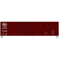 Accurail 7021 - 40' Single Sheath Wood Boxcar Milwaukee Road (MILW) 713463 - HO Scale Kit