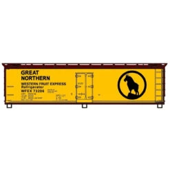 Accurail 81501 - 40' Wood Refrigerator Car Great Northern (GN) - HO Scale Kit