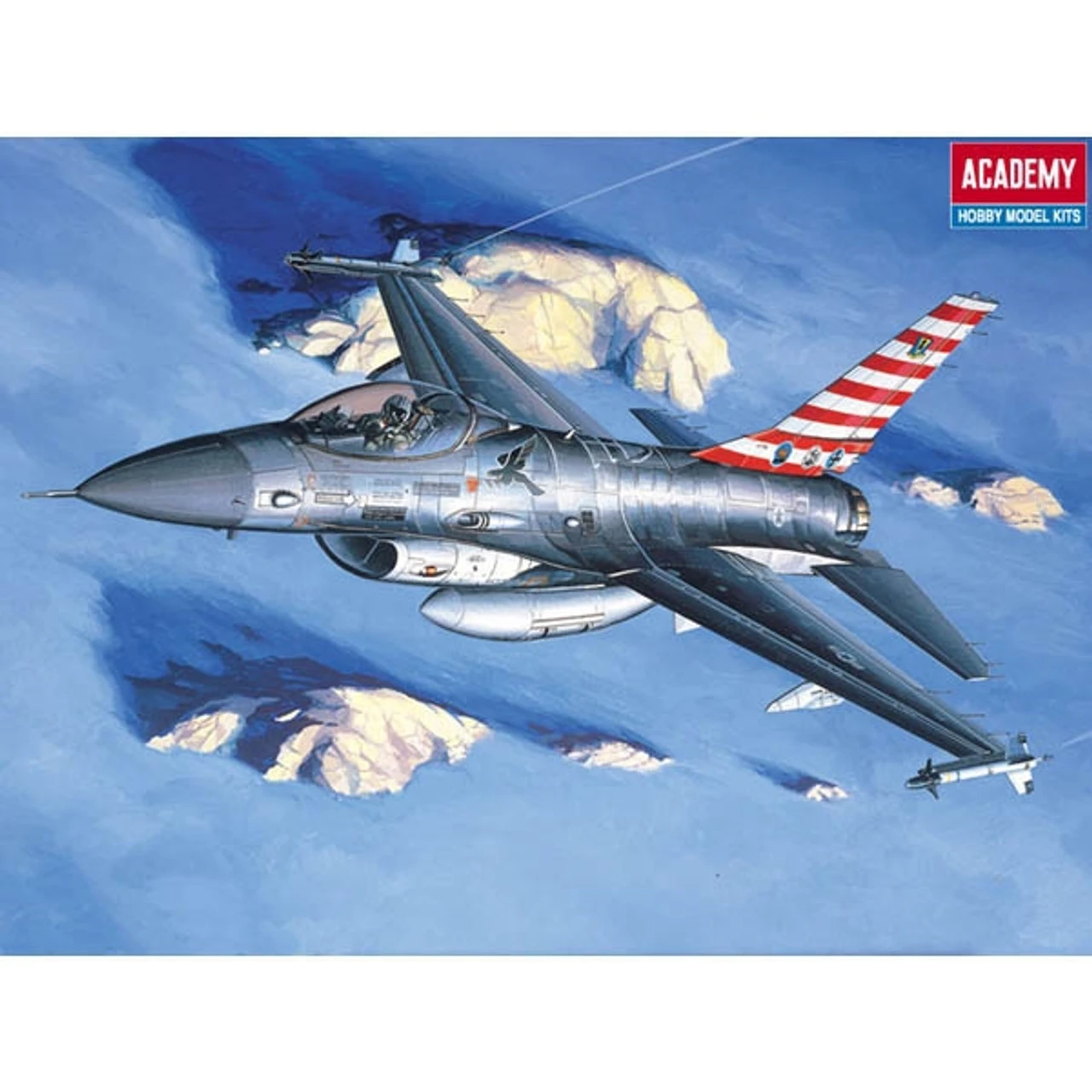 Academy 12259 - F-16 A/C United States - 1:48 Scale Kit 1 Academy 12259 - F-16 A/C United States - 1:48 Scale Kit