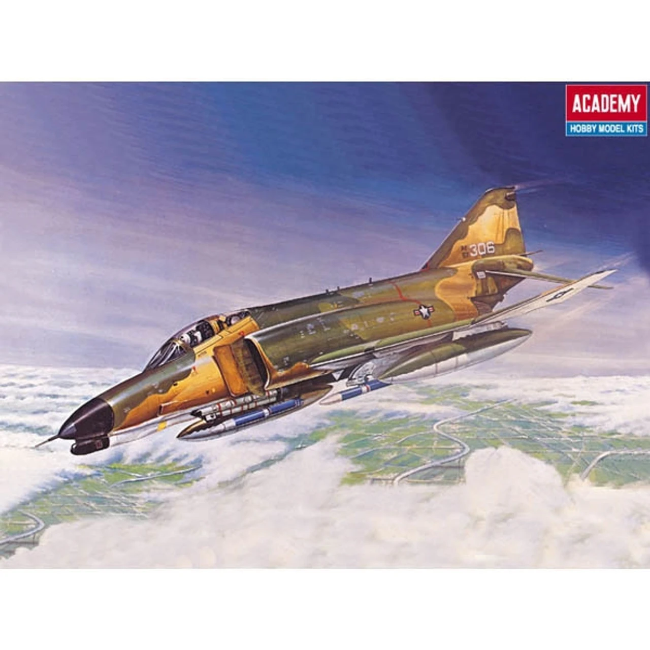 Academy 12605 - F-4E PHANTOM II United States - 1:144 Scale Kit 1 Academy 12605 - F-4E PHANTOM II United States - 1:144 Scale Kit