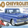 AMT 1063 - 1960 Chevy Custom Fleetside Pickup W/Go Kart - 1:25 Scale Kit