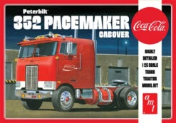 AMT 1090 - Peterbilt 352 Pcemaker Cabover (Coca Cola) - 1:25 Scale Kit
