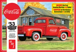 AMT 1144 - 1953 Ford Pickup (Coca Cola) - 1:25 Scale Kit