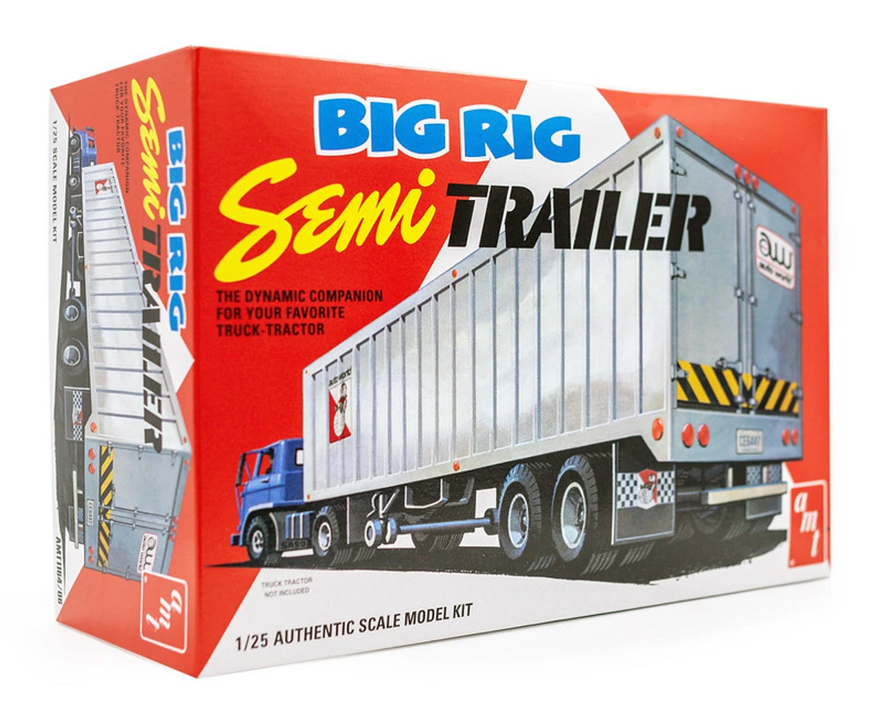 AMT 1164 - Big Rig Semi Trailer - 1:25 Scale Kit 1 AMT 1164 - Big Rig Semi Trailer - 1:25 Scale Kit
