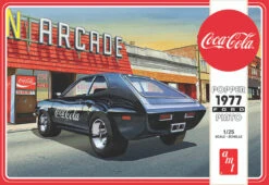 AMT 1166 - "Popper" 1977 Ford Pinto W/ Coke Machine (Coca Cola) - 1:25 Scale Kit