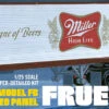 AMT 1234 - Fruehauf 40' Semi Trailer (Miller Beer) - 1:25 Scale Kit