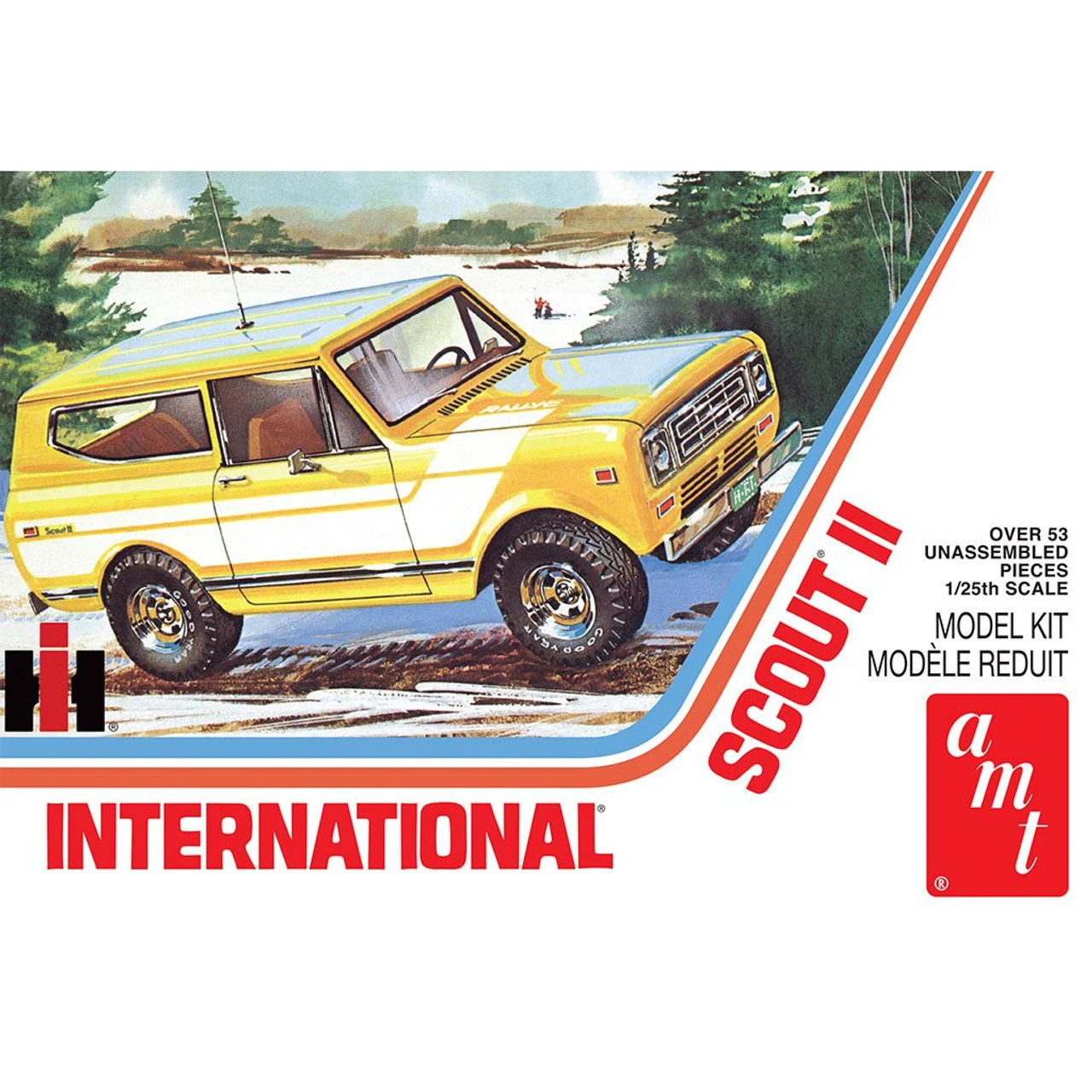 AMT 1248 - 1977 International Harvester Scout II - 1:25 Scale Kit 1 AMT 1248 - 1977 International Harvester Scout II - 1:25 Scale Kit