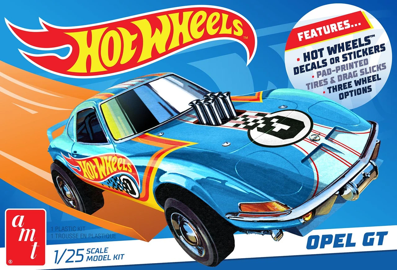 AMT 1303 - Hot Wheels Buick Opel GT - 1:25 Scale Kit 1 AMT 1303 - Hot Wheels Buick Opel GT - 1:25 Scale Kit