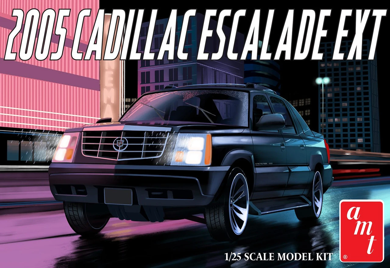 AMT 1317 - 2005 Cadillac Escalade Ext - 1:25 Scale Kit 1 AMT 1317 - 2005 Cadillac Escalade Ext - 1:25 Scale Kit