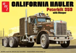 AMT 1327 - Peterbilt 359 California Hauler W/ Sleeper - 1:25 Scale Kit