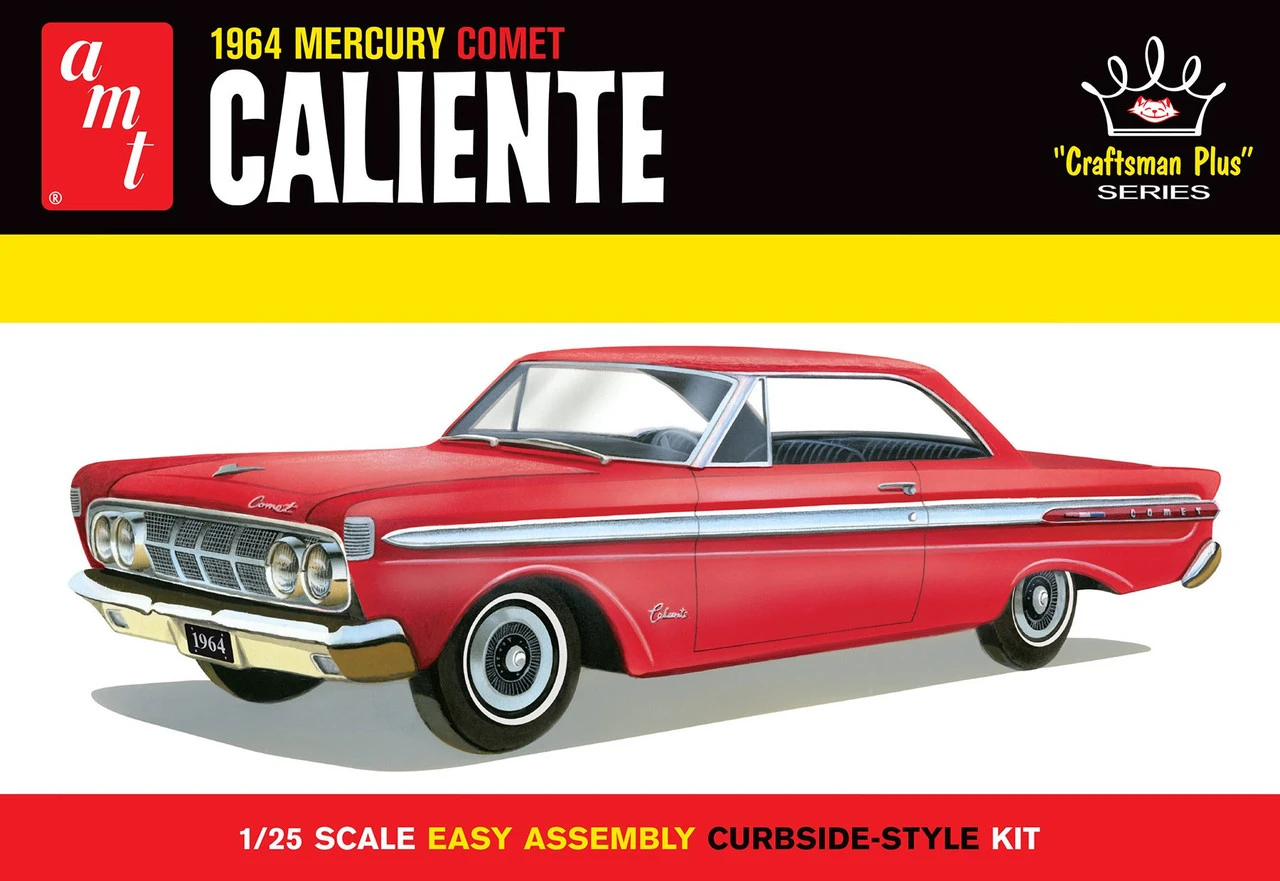 AMT 1334 - 1964 Mercury Comet "Craftsman Plus Series" - 1:25 Scale Kit 1 AMT 1334 - 1964 Mercury Comet "Craftsman Plus Series" - 1:25 Scale Kit