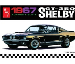 AMT 834 - 1967 Shelby GT350 - Black - 1:25 Scale Kit