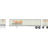 Athearn RTR 16099 - 45' Z-Van Trailer Rio Grande (RGTZ) 230097 - HO Scale