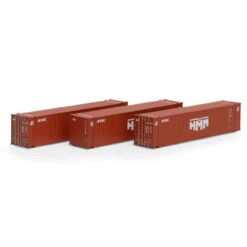 Athearn 17890 - 45' Container (3) HMM - N Scale