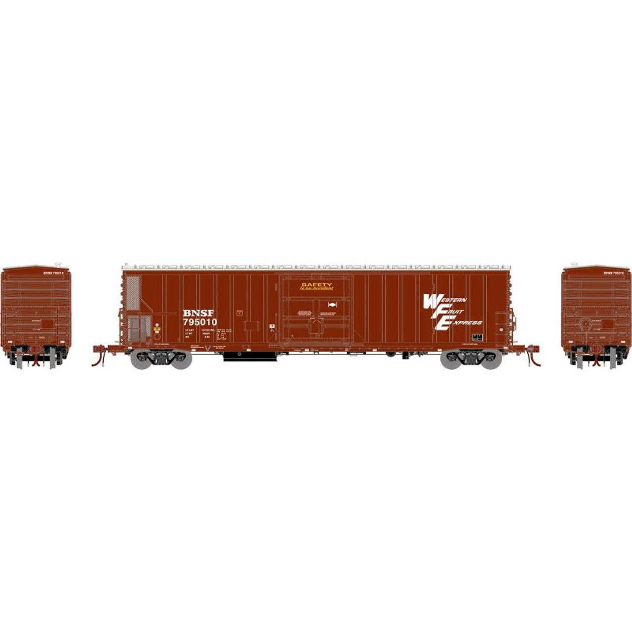 Athearn 24610 - FGE 57' Mechanical Reefer Western Fruit Express (BNSF) 795227 - N Scale 1 Athearn 24610 - FGE 57' Mechanical Reefer Western Fruit Express (BNSF) 795227 - N Scale