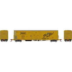 Athearn 24714 - FGE 57' Mechanical Reefer W/ Sound St Louis - San Francisco (SLSF) 333007 - N Scale