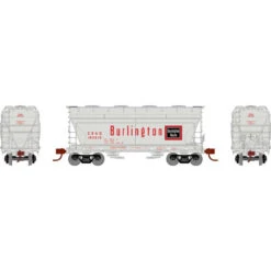 Athearn 24662 - ACF 2970 Covered Hopper Burlington (CB&Q) 183910 - N Scale