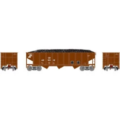 Athearn 25561 - 40' 3-Bay Ribbed Hopper W/ Load Conrail (CR) 435018 - N Scale