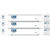 Athearn RTR 27691 - 48' Container [3 Pack] CSX (CSXU) - HO Scale