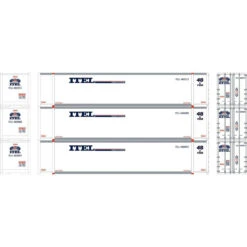 Athearn RTR 27694 - 48' Container [3 Pack] Itel (ITLU) - HO Scale