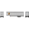 Athearn RTR 29456 - 40' Drop Sill Parcel Trailer United Parcel Service (UPS) 708941 - HO Scale