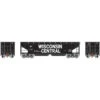 Athearn RTR 7076 - 40' Offset Ballast Hopper W/ Load Wisconsin Central (WC) 110 - HO Scale