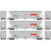 Athearn RTR 81582 - FMC 4700 Covered Hopper NAHX 900021, 900103, 900226 - HO Scale