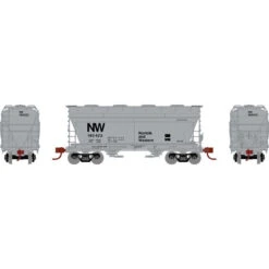 Athearn RTR 93461 - ACF 2970 Covered Hopper Norfolk & Western (NW) 180423 - HO Scale