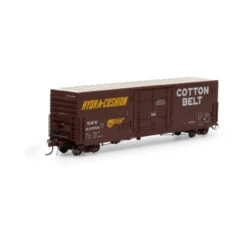 Athearn Genesis 26833 - 50' PC&F Smooth Side Boxcar Cotton Belt (SSW) 23556 - HO Scale
