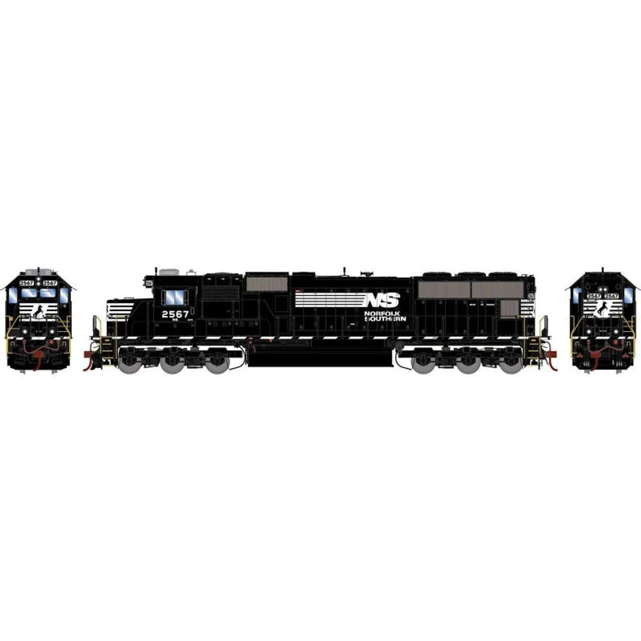 Athearn Genesis 75728 - EMD SD70 Norfolk Southern (NS) 2567 - HO Scale 1 Athearn Genesis 75728 - EMD SD70 Norfolk Southern (NS) 2567 - HO Scale