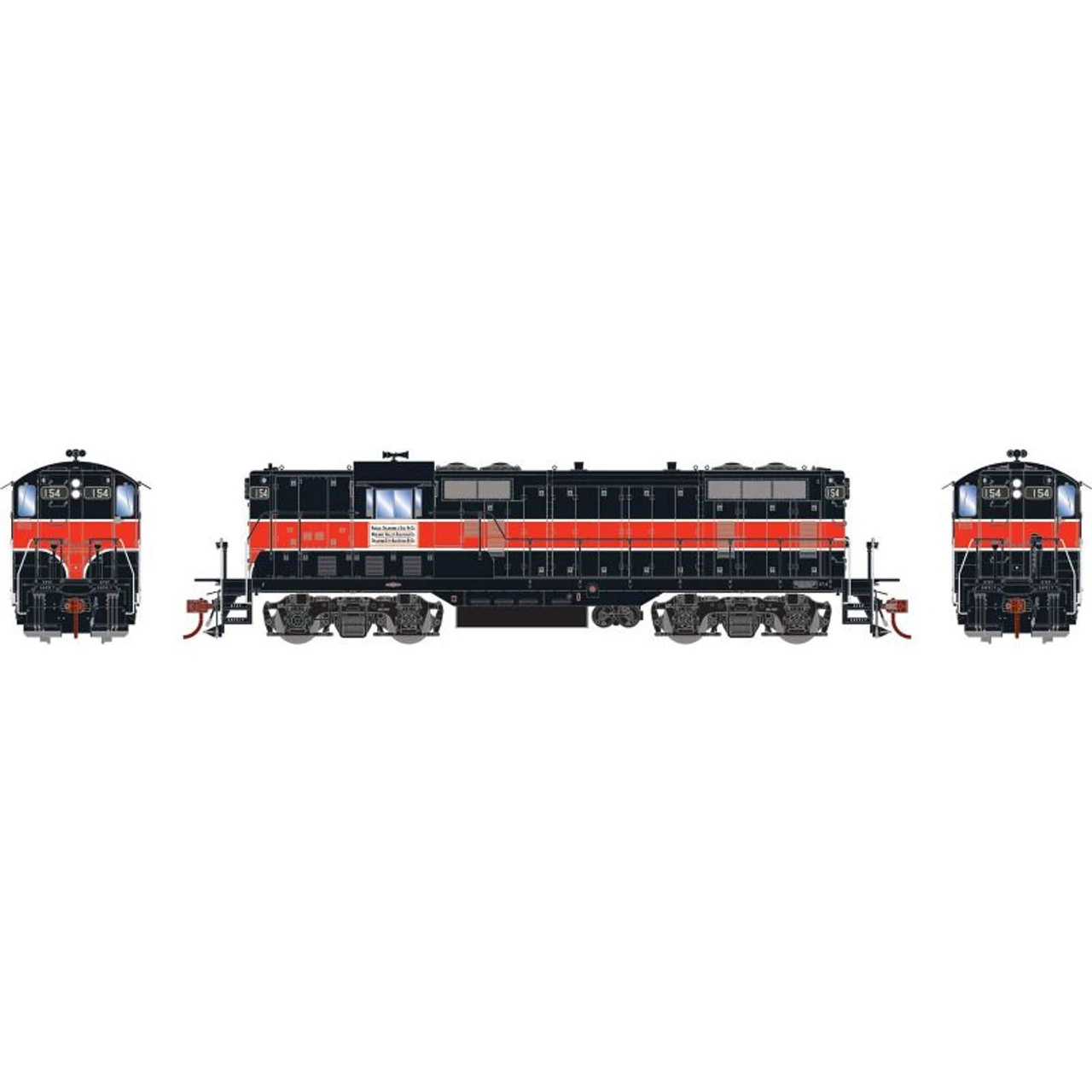 Athearn Genesis 82350 - EMD GP7 W/ DCC & Sound Midland Valley (MV) 154 - HO Scale 1 Athearn Genesis 82350 - EMD GP7 W/ DCC & Sound Midland Valley (MV) 154 - HO Scale