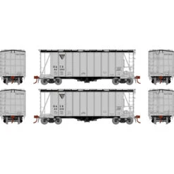 Athearn Genesis 87472 - GATC 2600 Airslide Hopper General American (GACX) 420390, 44918 - HO Scale