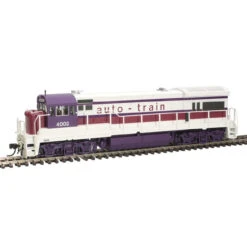 Atlas 10003808 - GE U36B W/ DCC & Sound Auto Train (AUCX) 4005 - HO Scale